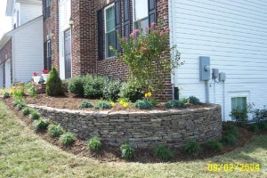 corner-retaining-wall-landscaping | Ciminelli's Landscape Services, Inc.